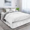 Elastic Wrap-Around Bed Skirt with 14-Inch Drop