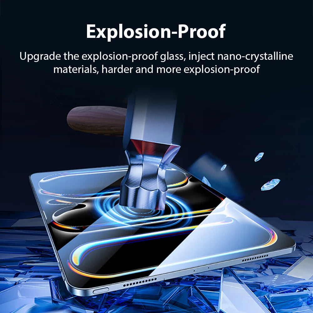 Premium Tempered Glass Screen Protector for iPad (Multiple Models)