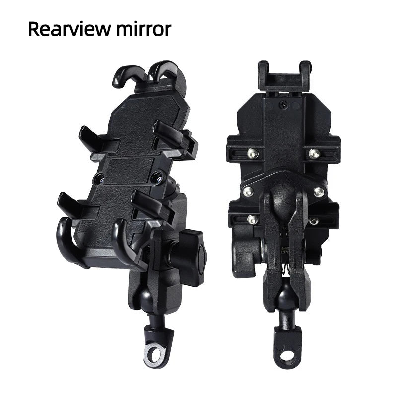 Shock-Absorbing Motorcycle Phone Mount