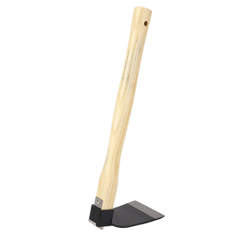 Ergonomic Wooden-Handle Garden Hand Hoe