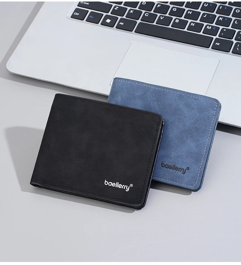 Minimalist Card Holder Wallet for Men with Multiple Slots