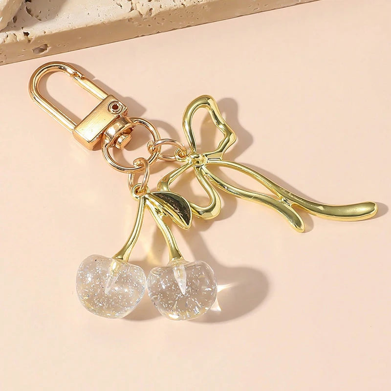Cherry Pendant Keychain