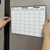 Magnetic Dry Erase Calendar for Refrigerator with Markers