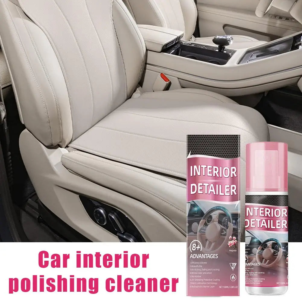 Rinse-Free Car Interior Cleaner & Polishing Spray