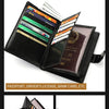 Travel Passport Wallet with Multi-Card Holder