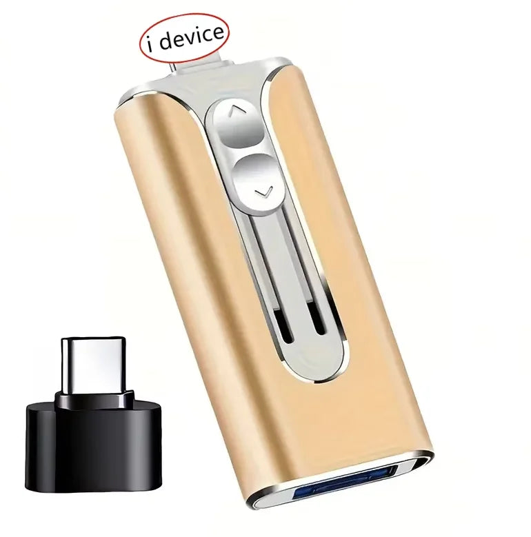 4-in-1 USB-C & Lightning Flash Drive