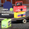 Compact Retro CCD Digital Camera with Flip Screen