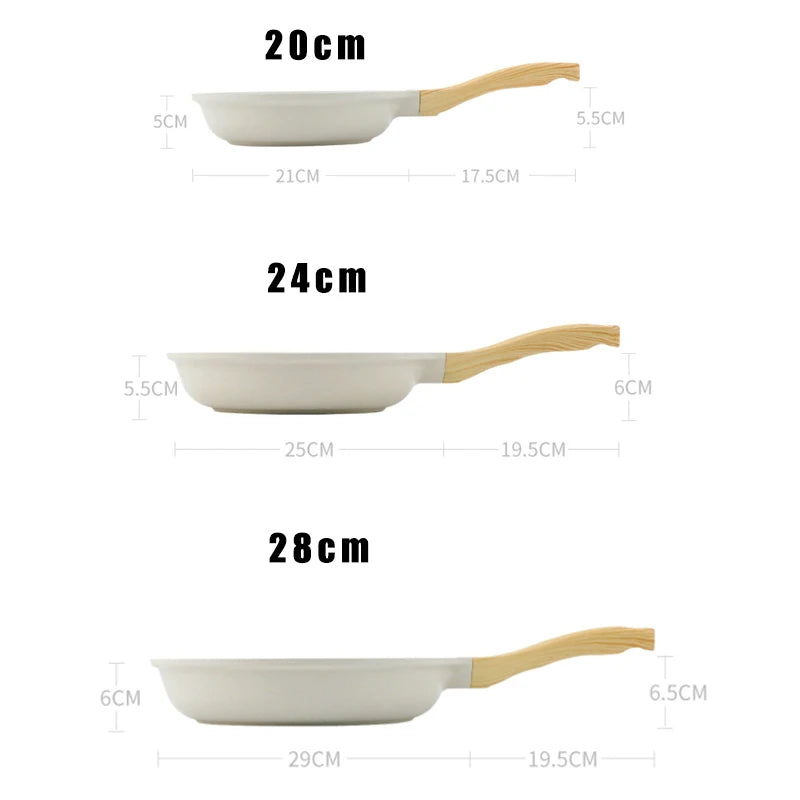 Ceramic Non-Stick Frying Pan for Gas & Induction Stoves