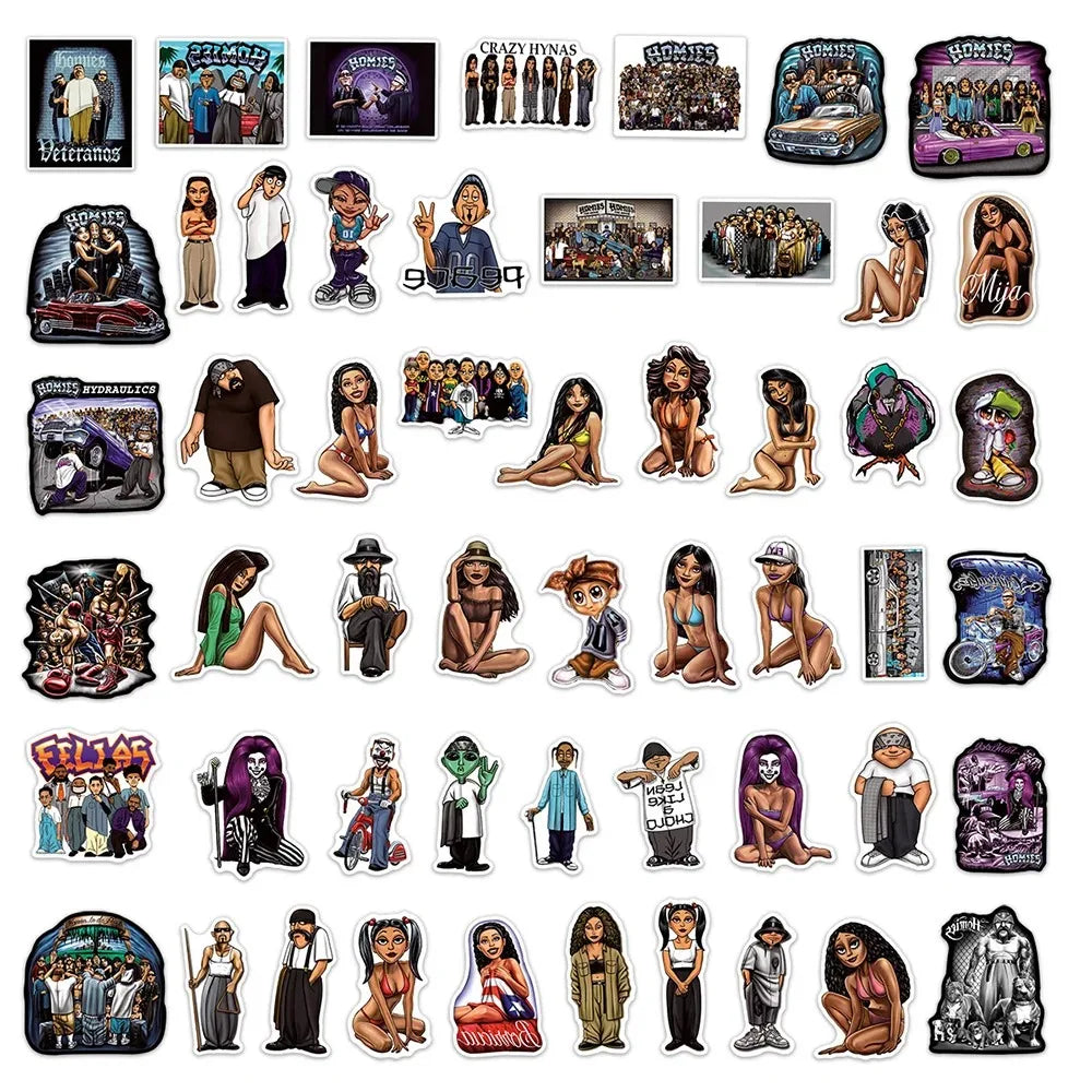 Rap Graffiti Sticker Pack (100 Stickers)