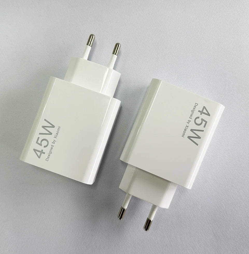 Xiaomi 45W Turbo Fast Charger with USB-C Cable