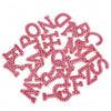 Pearl Rhinestone Letter Patches – Iron-On 3D DIY Embellishments