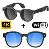 AI Translation Smart Glasses with 8MP Camera and 4K Video