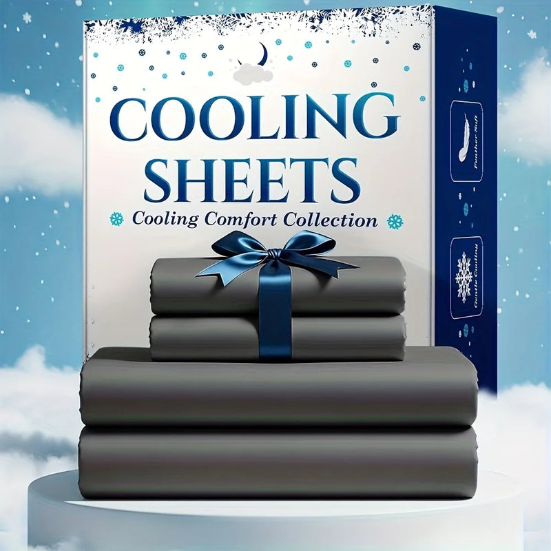 Cooling Bamboo-Blend Bed Sheet Set