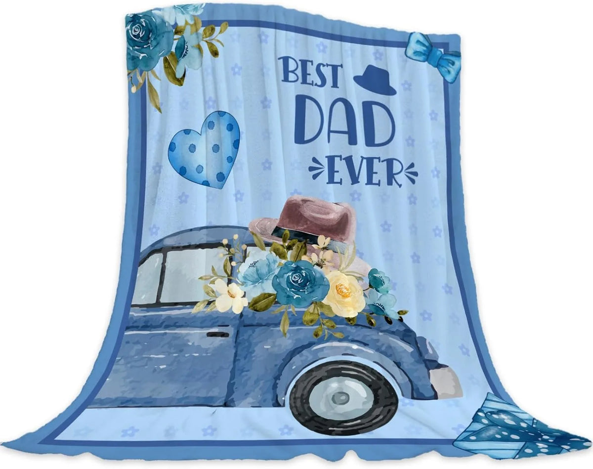 Soft Coral Fleece Throw Blanket – Lightweight & Cozy for All Seasons