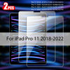 Premium Tempered Glass Screen Protector for iPad (2-Pack)