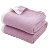 Breathable 4-Layer Cotton Muslin Blanket — Lightweight & Soft for All Seasons