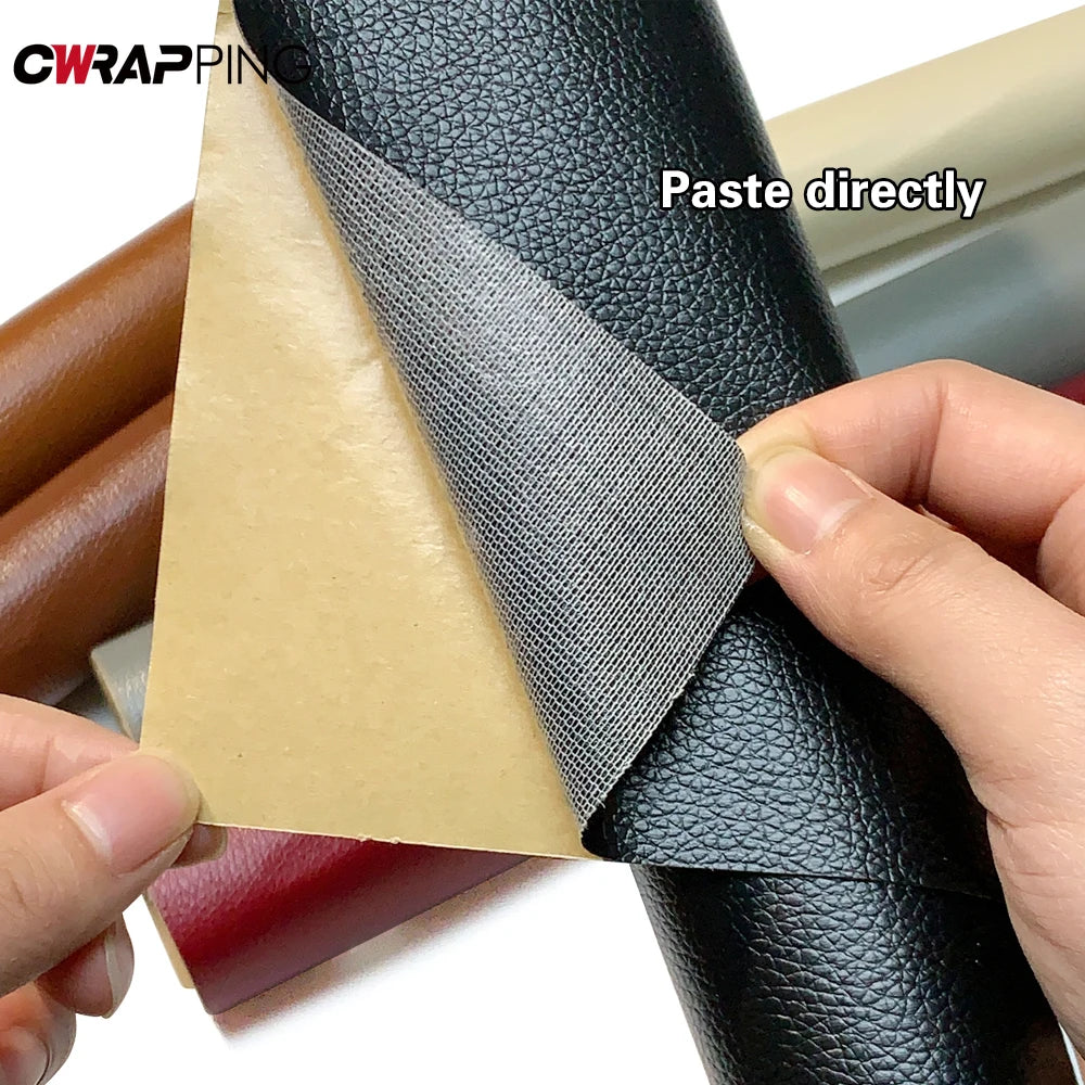 Self-Adhesive PU Leather Repair Patch for Sofas, Car Seats & More