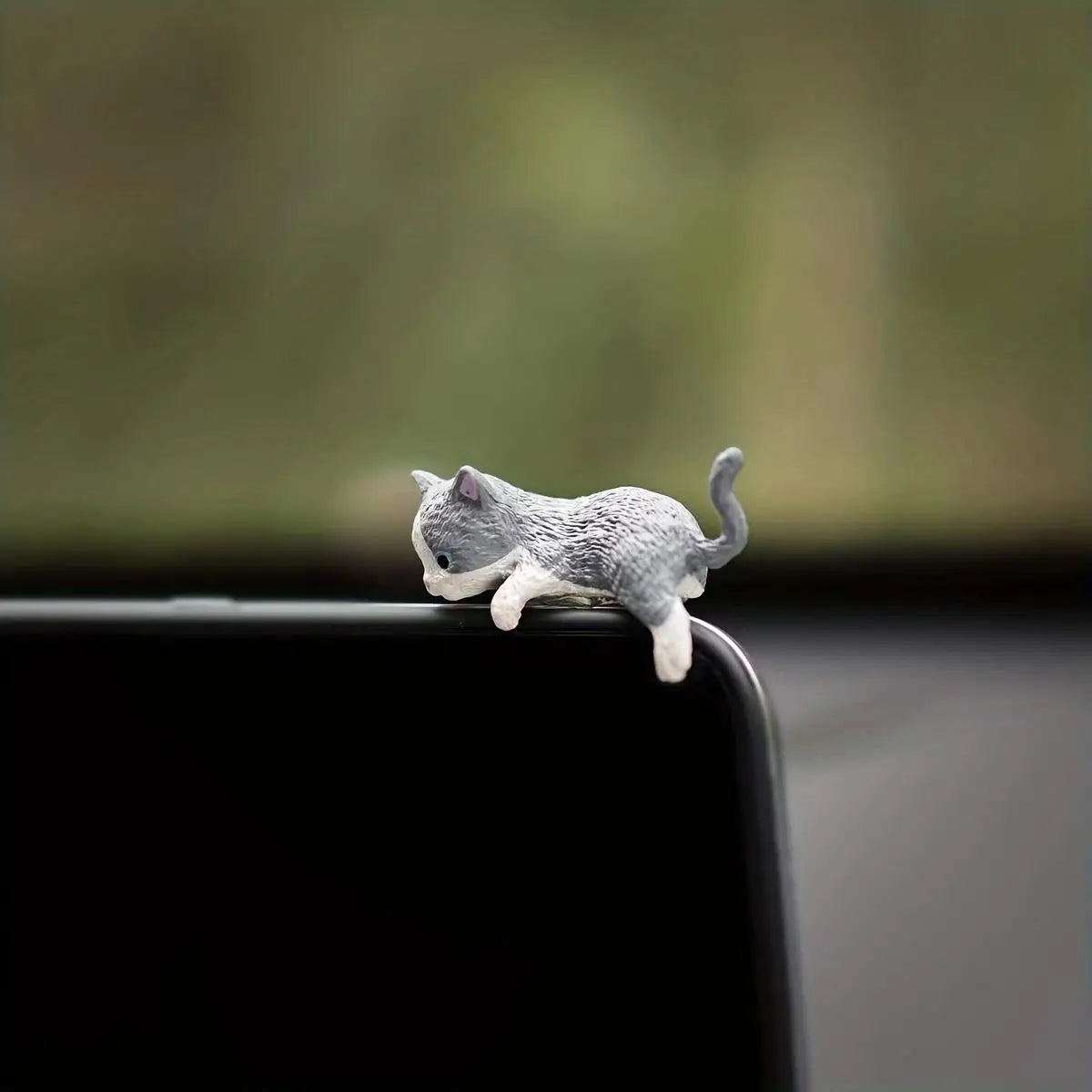 Niedliche Katzen-Armaturenbrett-Ornamente
