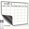 Magnetic Dry Erase Monthly Calendar
