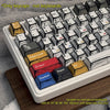 Comic Style Colorful Keycap Set – 136 Keys, Classic Minimalist Design