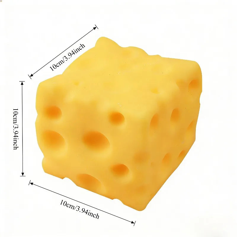 Extra Large Slow-Rise Cheese Squishy Fidget Toy