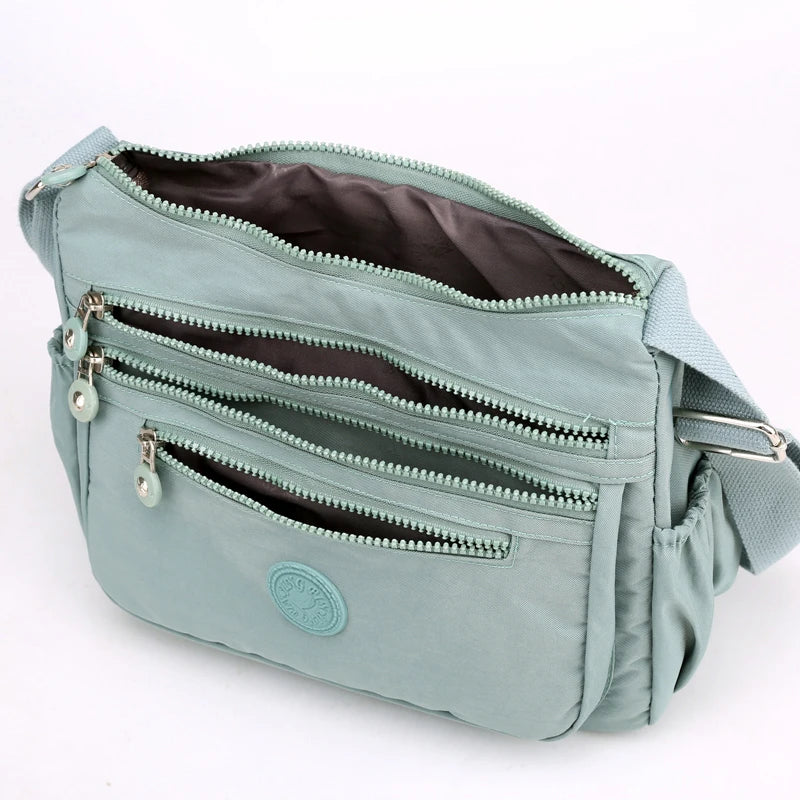 Waterproof Nylon Crossbody Bag for Women