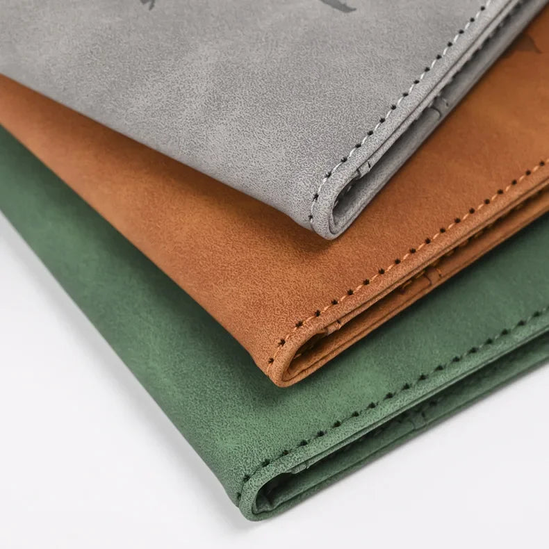 PU Leather Passport Holder with Credit Card Slots