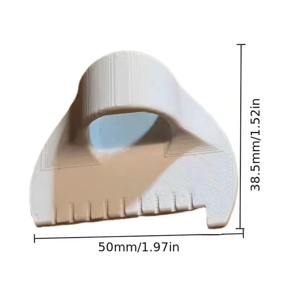 Adjustable Edge Stitching Stencils with Fabric Thimble for Sewing & Embroidery