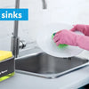 3-in-1 Kitchen Soap Dispenser Set with Sponge Holder