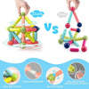 Magnetic Building Sticks and Balls Construction Set - 188 Pieces STEM Toy for Kids