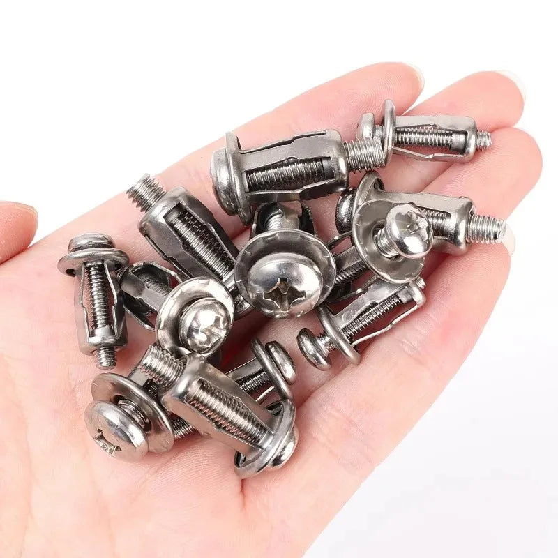 Stainless Steel Petal Rivet Nuts for Secure Panel and License Plate Mounting