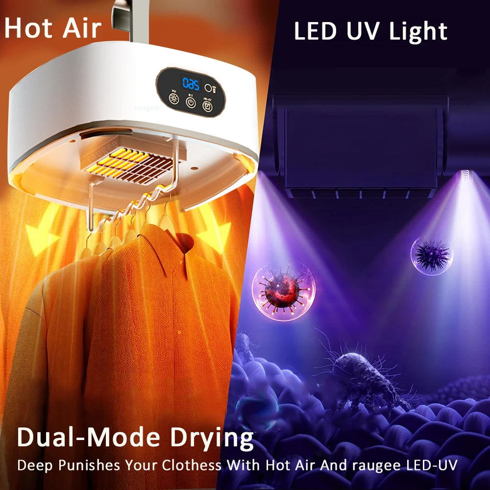 Intelligent Portable Electric Clothes Dryer