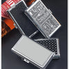 Slim Metal Cigarette Case – Durable & Portable Smoker's Holder