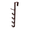 5-Hook Over-the-Door Coat Hanger for Closet & Cabinet Storage