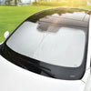 Titanium Silver Car Windshield Sunshade with Heat & Glare Protection