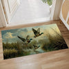 Rottweiler Non-Slip Entryway Door Mat – Durable Polyester Floor Rug for Living Room & Entry