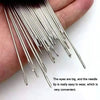 Stainless Steel Sewing Needle Set with Large Eye Design