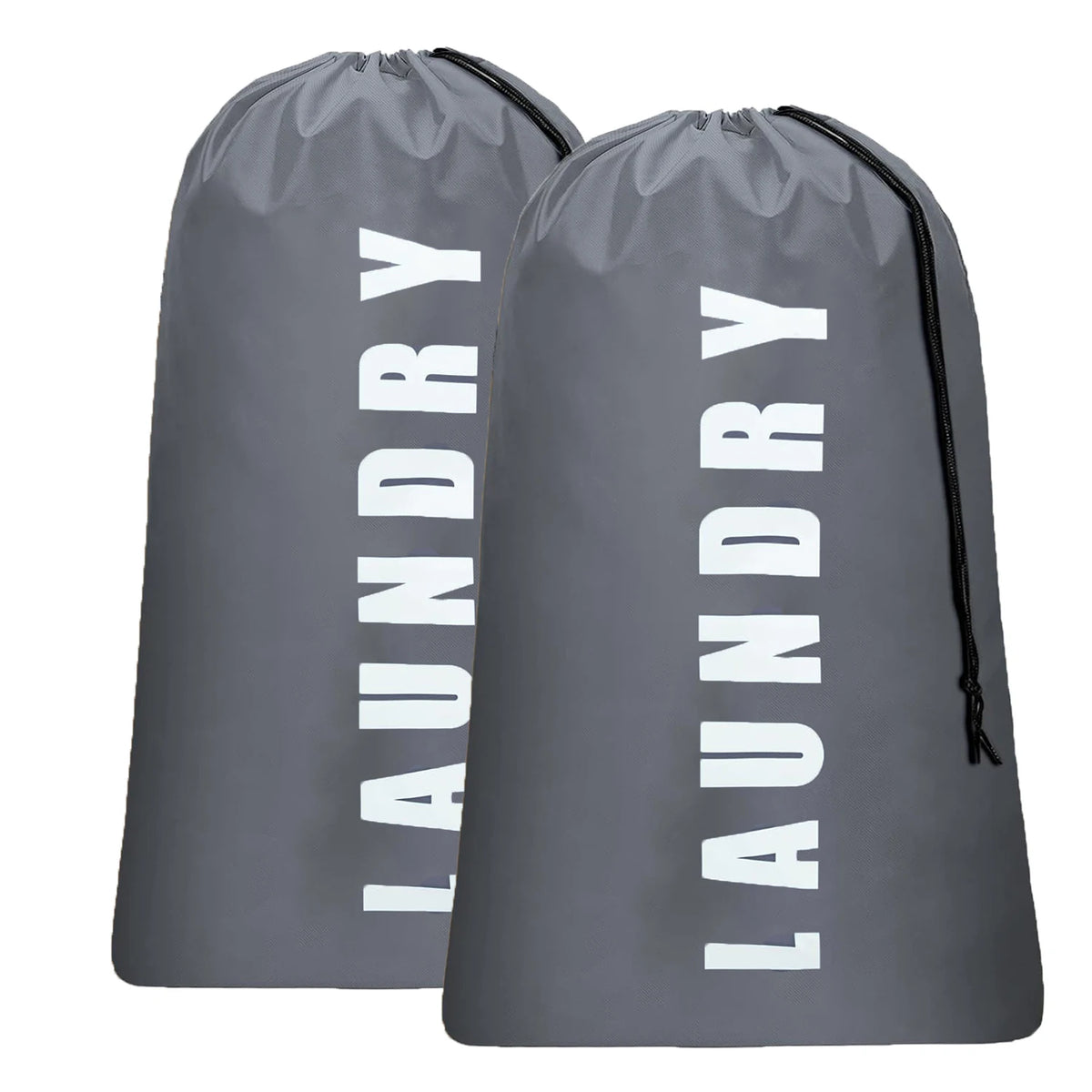 Reusable Travel Laundry Bags with Drawstring (2-Pack)