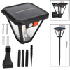 Solar-Powered Motion Sensor Light with Dual Mounting Options
