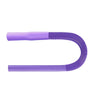 Purple universal dryer vent cleaning brush with a flexible hose attachment