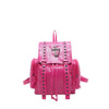 Gothic PU Leather Backpack with Rivet Accents