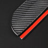 Carbon Fiber Style Car Mirror Rain Guards (Pair)