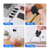 Reusable Self-Adhesive Cable Ties for Desk and Home Organization