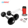 Dual-Tone Electric Air Horn Kit with Compressor