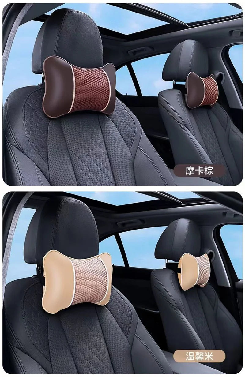 Ergonomic Car Headrest Pillow for Neck Support and Comfort