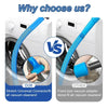 Universal Dryer Vent Cleaning Kit with Vacuum Hose Attachment