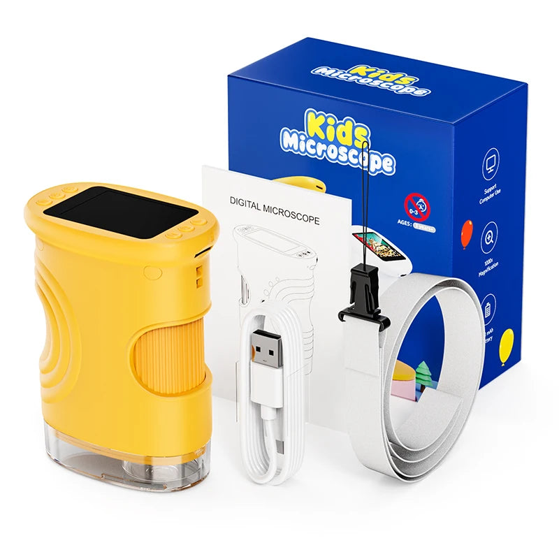 Portable Digital Microscope for Kids