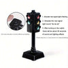 Kids Traffic Light Toy with Mini Road Signs