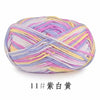 Section-Dyed Milk Cotton Yarn for Knitting and Crochet