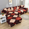 Printed Stretch Sofa Cover for L-Shaped and Corner Sofas